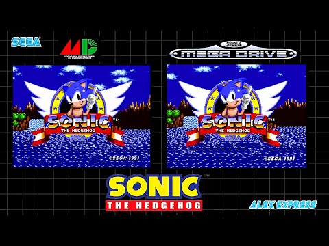 Sonic The Hedgehog sur Megadrive PAL