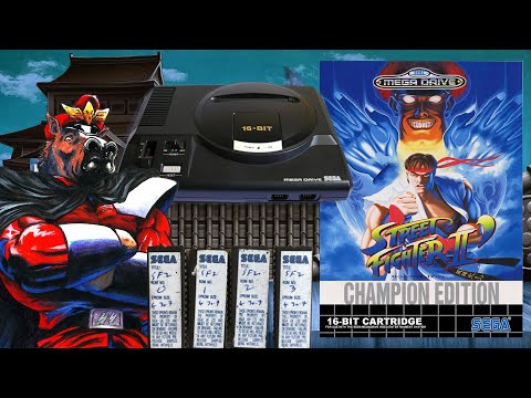 Street Fighter II Special Champion Edition sur Megadrive PAL