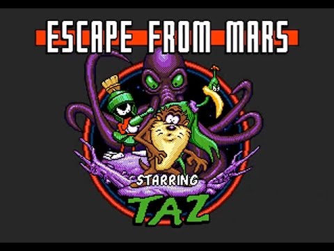 Taz in Escape From Mars sur Megadrive PAL