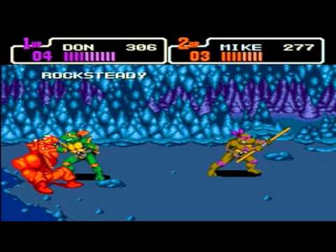 Teenage Mutant Ninja Turtles : The Hyperstone Heist sur Megadrive PAL