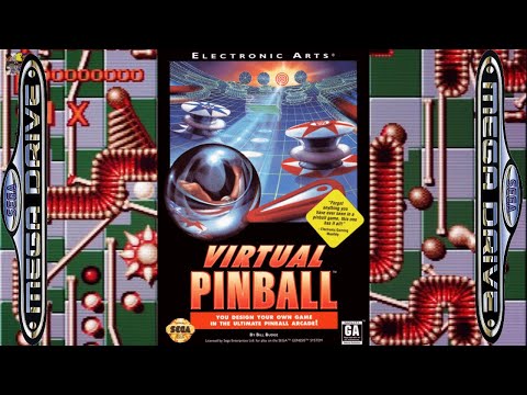 Virtual Pinball sur Megadrive PAL