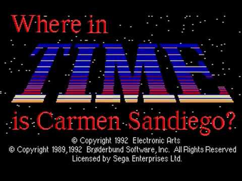 Photo de Where in Time is Carmen Sandiego? sur Megadrive