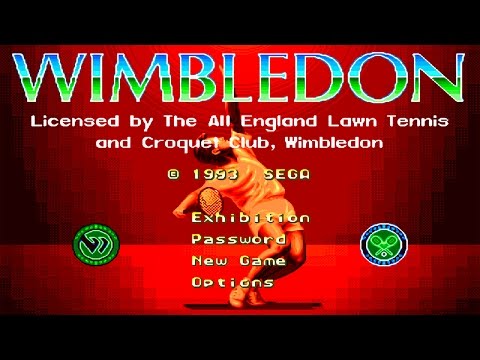 Wimbledon Championship Tennis sur Megadrive PAL