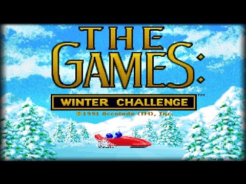 Winter Challenge sur Megadrive PAL
