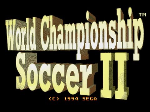 Photo de World Championship Soccer II sur Megadrive