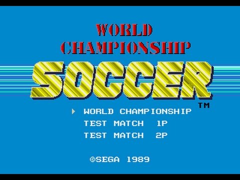 World Championship Soccer II sur Megadrive PAL