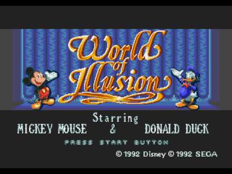Screen de World of Illusion Starring Mickey Mouse & Donald Duck sur Megadrive