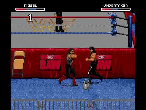 Image du jeu WWF Raw sur Megadrive PAL