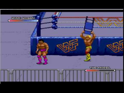 WWF Royal Rumble sur Megadrive PAL