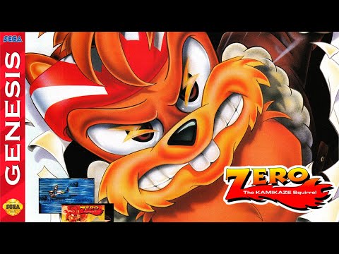 Image du jeu Zero The Kamikaze Squirrel sur Megadrive PAL