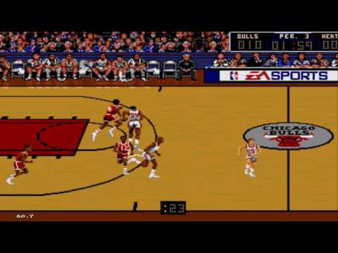 Image du jeu Bulls versus Blazers and the NBA Playoffs sur Megadrive PAL