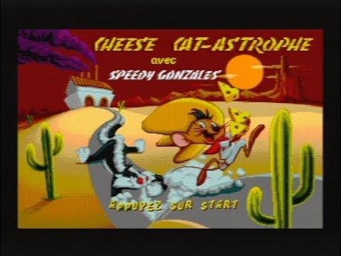 Screen de Cheese Cat Astrophe starring Speedy Gonzales sur Megadrive