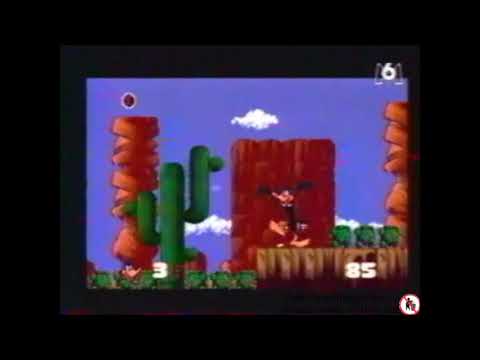 Daffy Duck in Hollywood sur Megadrive PAL