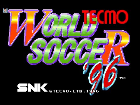 Capture de Tecmo World Soccer '96 sur NEO GEO