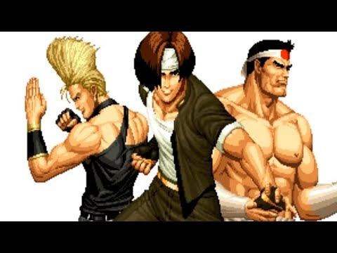 Scène de jeu de The King of Fighters '94 sur NEO GEO