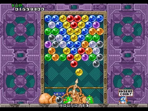 Aperçu du jeu Puzzle Bobble sur NEO GEO