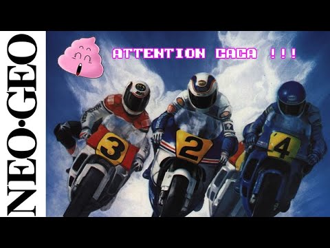 Scène de jeu de Riding Hero sur NEO GEO