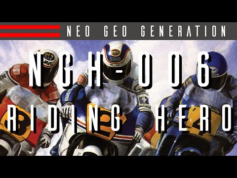 Illustration vidéo de Riding Hero sur NEO GEO