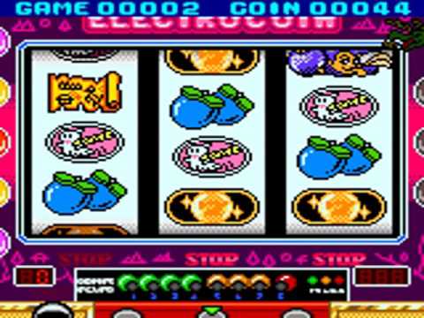 Scène de jeu de PachiSlot Aruze Kingdom - Porcano 2 sur Neo Geo Pocket