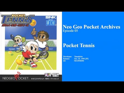 Screen de Pocket Tennis sur Neo Geo Pocket