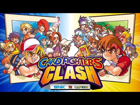 Scène de jeu de SNK vs. Capcom: Card Fighter's Clash - Capcom Version sur Neo Geo Pocket