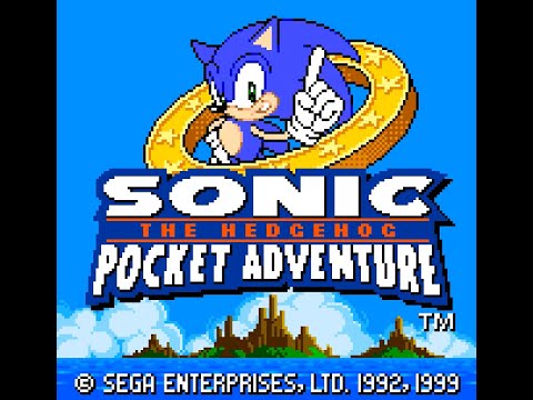 Scène de jeu de Sonic the Hedgehog Pocket Adventure sur Neo Geo Pocket