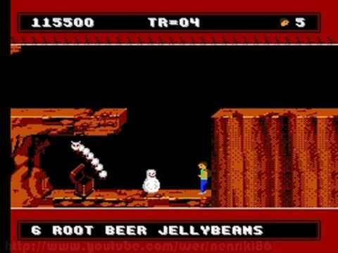 A Boy and His Blob Trouble on Blobolonia sur NES