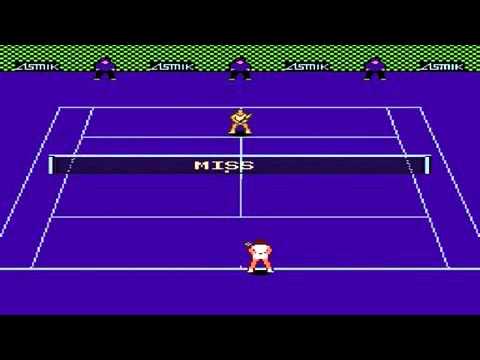 Four player tennis  sur NES