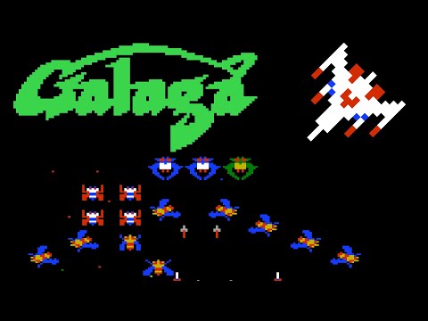 Screen de Galaga  sur Nintendo NES