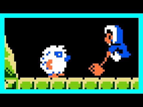 Illustration vidéo de Ice Climber  sur Nintendo NES