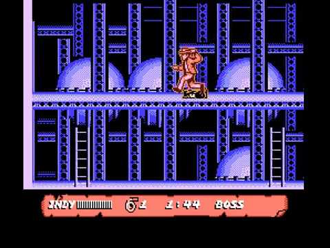 Illustration vidéo de Indiana Jones et la Derniere Croisade  sur Nintendo NES