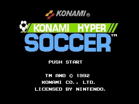 Konami Hyper Soccer  sur NES