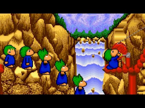 Capture de Lemmings sur Nintendo NES