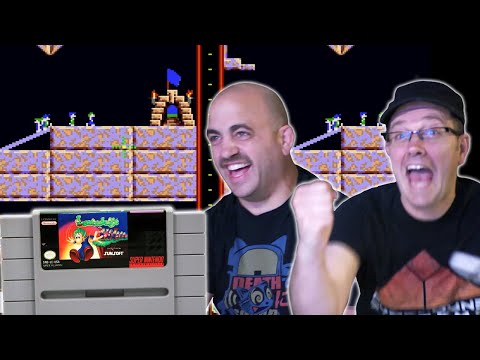 Illustration vidéo de Lemmings sur Nintendo NES