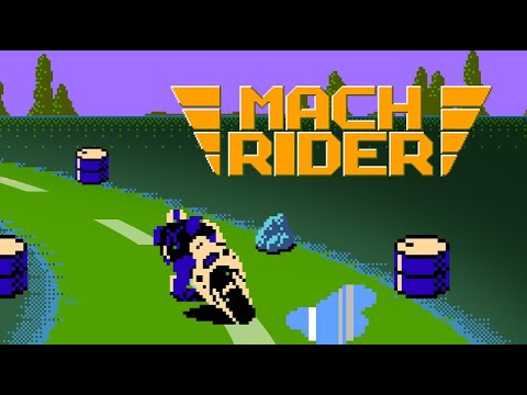 Mach Rider sur NES