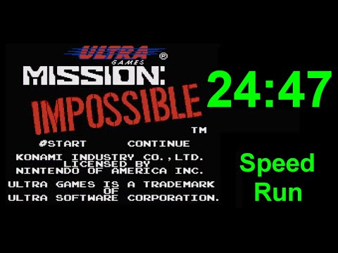 Screen de Mission Impossible sur Nintendo NES