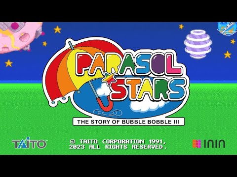 Screen de Parasol Stars  sur Nintendo NES