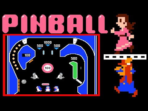 Screen de Pinball sur Nintendo NES