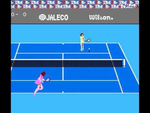 Screen de Racket Attack sur Nintendo NES