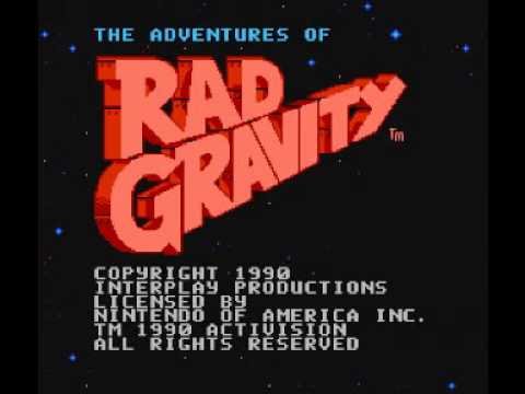 Rad gravity  sur NES