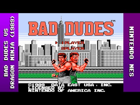 Bad Dudes vs. Dragon Ninja sur NES