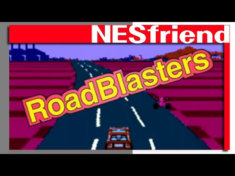 Screen de Road Blasters sur Nintendo NES