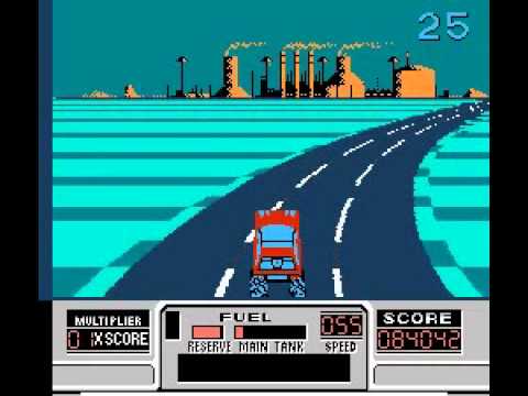 Road Blasters sur NES