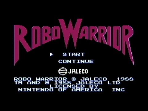 Screen de Robowarrior sur Nintendo NES
