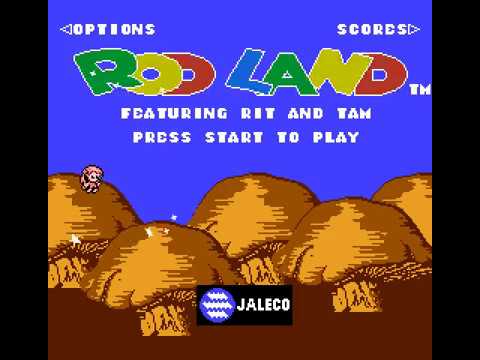 Screen de Rodland sur Nintendo NES