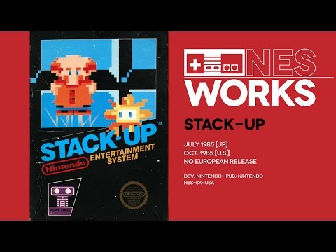 Screen de Stack-Up sur Nintendo NES