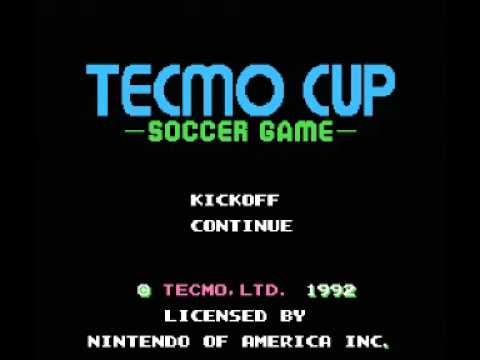 Screen de Tecmo Cup Soccer Game sur Nintendo NES