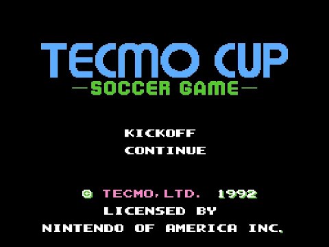 Tecmo Cup Soccer Game sur NES