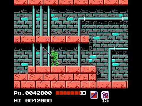 Screen de Teenage Mutant Hero Turtles sur Nintendo NES