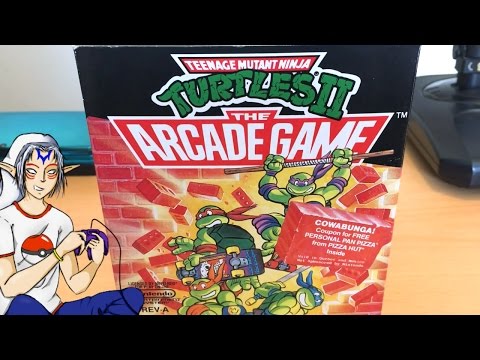 Screen de Teenage Mutant Hero Turtles II : The Arcade Game sur Nintendo NES